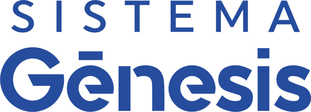 Logotipo do sistema GÉNESIS não salino para descalcificação da água