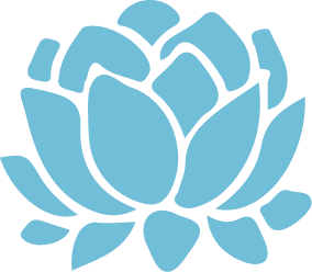 Ícone da flor de lótus (rega de plantas) do descalcificador de água não salino Genesis System