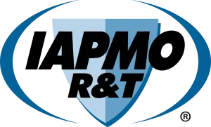 Logotipo de certificação IAMPO R&T no descalcificador de água Genesis System