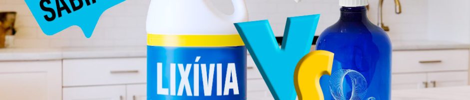 Ozono vs lixívia. Qual é o produto mais desinfetante?